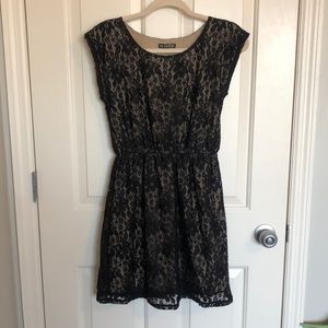 Black Patterned Dress